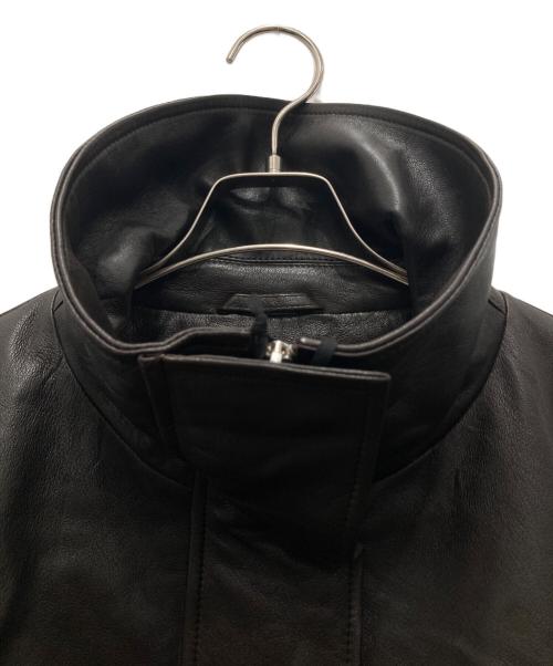 PRANK PROJECT（プランクプロジェクト）PRANK PROJECT (プランクプロジェクト) SHEEP Leather High Neck Blouson/シープ・レザー・ハイ・ネック・ブルゾン ブラウン サイズ:FREEの古着・服飾アイテム