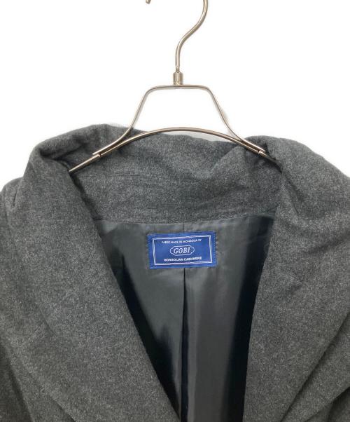 GOBI（ゴビ）GOBI (ゴビ) カシミヤ混コート グレー サイズ:Lの古着・服飾アイテム