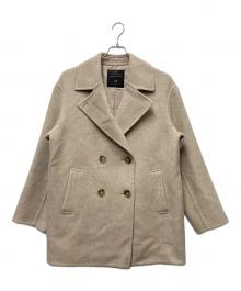 23区（ニジュウサンク）の古着「MANTECOPureリバー Pコート」｜ベージュ