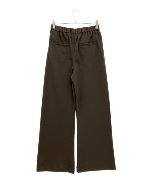 SLOBE IENA（スローブ イエナ）SLOBE IENA (スローブ イエナ) DOUBLECLOTHパンツ ブラウン サイズ:40の古着・服飾アイテム