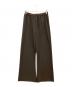 SLOBE IENA（スローブ イエナ）の古着「DOUBLECLOTHパンツ」｜ブラウン