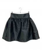 SHUSHU/TONGシュシュトング）の古着「Puff Skirt/パフスカート」｜ブラック