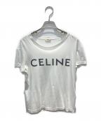 CELINEセリーヌ）の古着「ロゴTシャツ」｜ホワイト