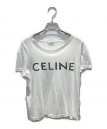CELINE（セリーヌ）の古着「ロゴTシャツ」｜ホワイト