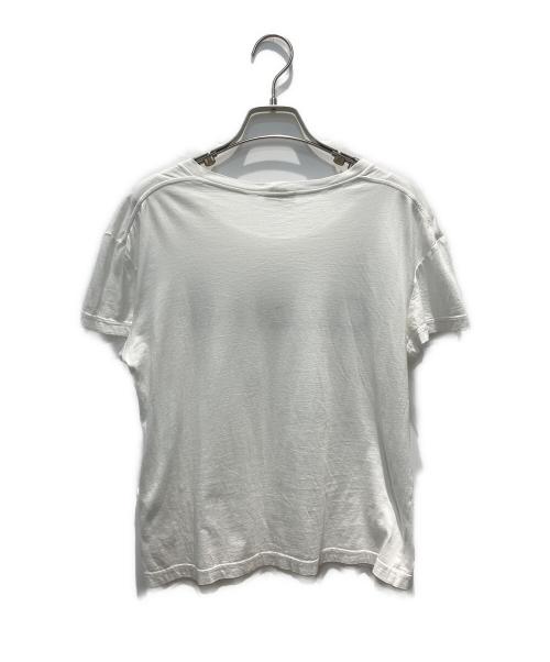 CELINE（セリーヌ）CELINE (セリーヌ) ロゴTシャツ ホワイト サイズ:Sの古着・服飾アイテム