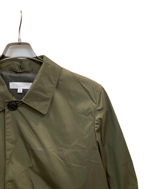 BEAUTY&YOUTH（ビューティーアンドユース）BEAUTY&YOUTH (ビューティーアンドユース) ナイロンコート グリーン サイズ:Mの古着・服飾アイテム