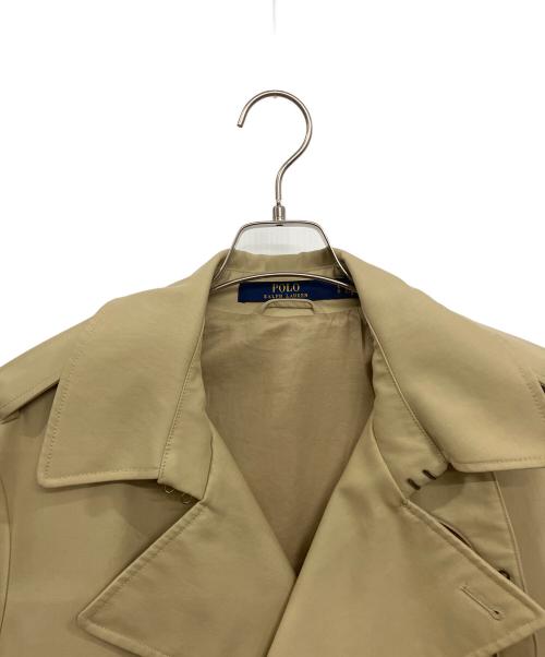 POLO RALPH LAUREN（ポロ・ラルフローレン）POLO RALPH LAUREN (ポロ・ラルフローレン) トレンチコート ベージュ サイズ:LGの古着・服飾アイテム