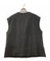 YONFA (ヨンファ) ウールジップベスト グレー サイズ:FREE：9000円