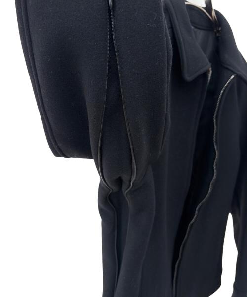 Junhashimoto（ジュンハシモト）Junhashimoto (ジュンハシモト) B03 ZIP BLOUSON ブラック サイズ:４の古着・服飾アイテム