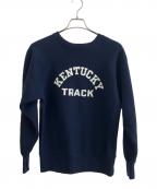 Champion REVERSE WEAVEチャンピオン リバース ウィーブ）の古着「2nd パテントモデル クルーネック スウェット」｜ネイビー