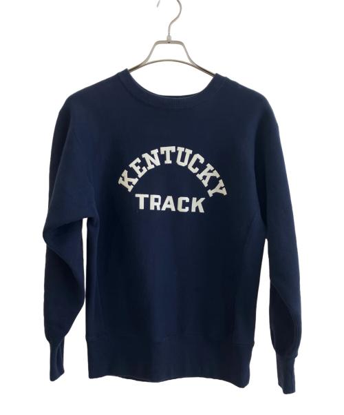 Champion REVERSE WEAVE（チャンピオン リバース ウィーブ）Champion REVERSE WEAVE (チャンピオン リバース ウィーブ) 2nd パテントモデル クルーネック スウェット ネイビー サイズ:Ｓの古着・服飾アイテム