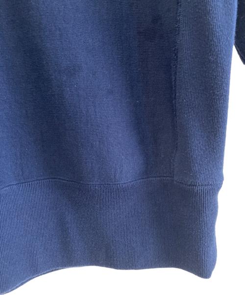 Champion REVERSE WEAVE（チャンピオン リバース ウィーブ）Champion REVERSE WEAVE (チャンピオン リバース ウィーブ) 2nd パテントモデル クルーネック スウェット ネイビー サイズ:Ｓの古着・服飾アイテム