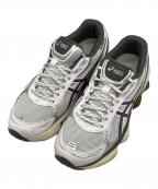 asicsアシックス）の古着「ローカットスニーカー」｜ホワイト×パープル