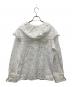 MANOF (マノフ) LACE COLLAR SHIRT/レース カラー シャツ ホワイト サイズ:F 未使用品：9000円