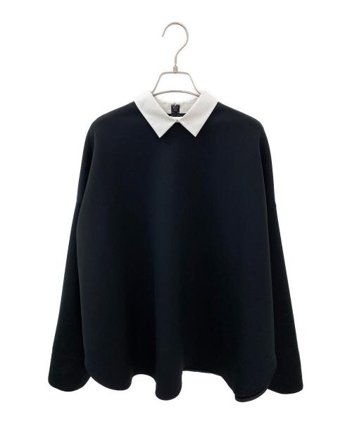 LE PHIL（ル フィル）LE PHIL (ル フィル) スキューバダンボールブラウス ブラック サイズ:Freeの古着・服飾アイテム