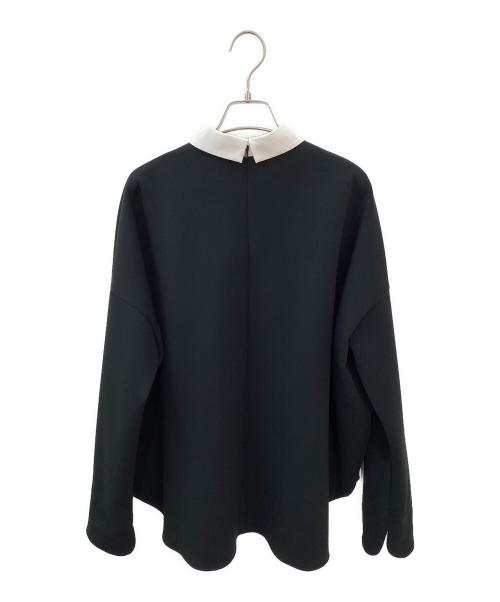 LE PHIL（ル フィル）LE PHIL (ル フィル) スキューバダンボールブラウス ブラック サイズ:Freeの古着・服飾アイテム