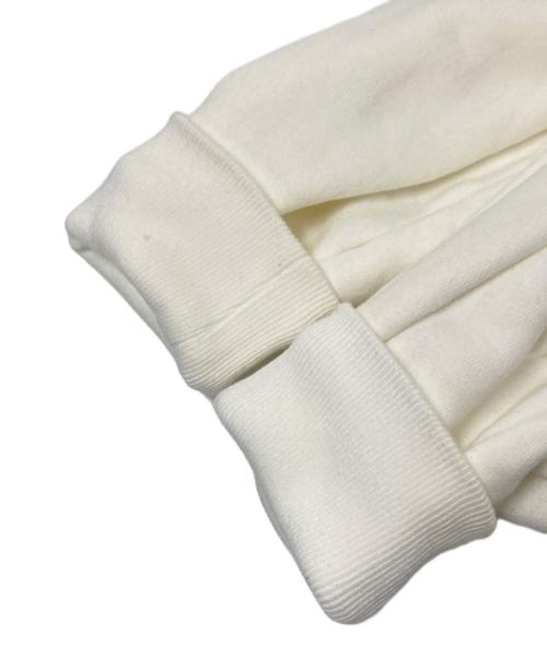 Whim Gazette（ウィムガゼット）Whim Gazette (ウィムガゼット) スウェットVネックプルオーバー ホワイト サイズ:Fの古着・服飾アイテム