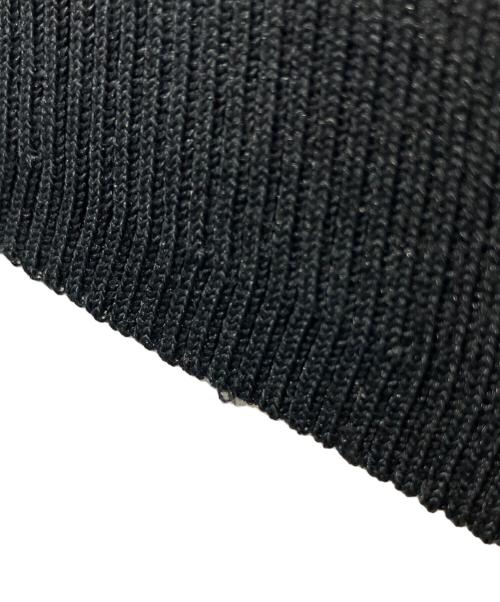Conte（コンテ）Conte (コンテ) フロントボタン リブ ベスト ブラック サイズ:Freeの古着・服飾アイテム