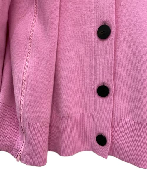 LE PHIL（ル フィル）LE PHIL (ル フィル) ウールオーバーサイズカーディガン ピンク サイズ:Freeの古着・服飾アイテム