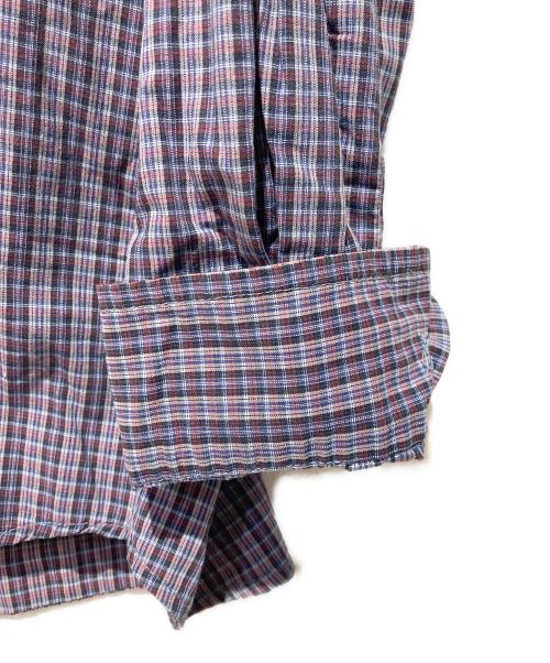 stussy（ステューシー）stussy (ステューシー) チェックシャツ ブルー サイズ:Ｍの古着・服飾アイテム