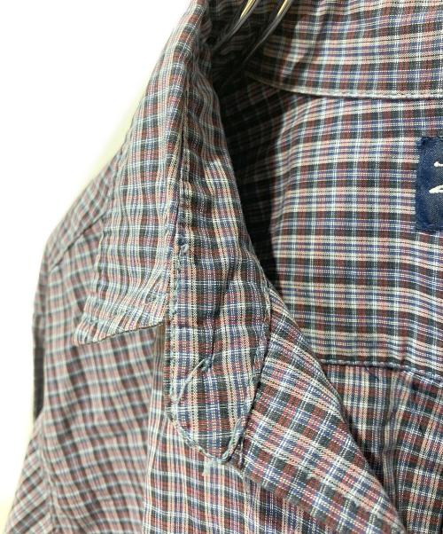 stussy（ステューシー）stussy (ステューシー) チェックシャツ ブルー サイズ:Ｍの古着・服飾アイテム