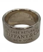 TIFFANY & Co.ティファニー）の古着「ワイドリング」｜シルバー