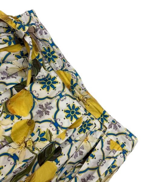 renacnatta（レナクナッタ）renacnatta (レナクナッタ) Reversible Skirt - Kurume Kasuri Maxi ブラウン サイズ:Freeの古着・服飾アイテム