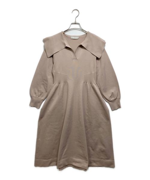 CELFORD（セルフォード）CELFORD (セルフォード) ホールガーメントワンピース ピンク サイズ:38の古着・服飾アイテム