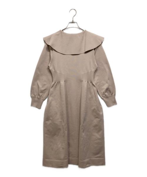 CELFORD（セルフォード）CELFORD (セルフォード) ホールガーメントワンピース ピンク サイズ:38の古着・服飾アイテム