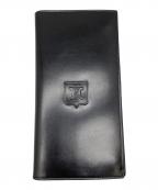 CELINEセリーヌ）の古着「ロゴ入り札入れ」｜ブラック