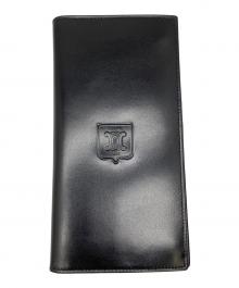 CELINE（セリーヌ）の古着「ロゴ入り札入れ」｜ブラック