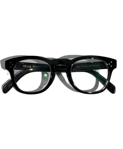 CELINE（セリーヌ）CELINE (セリーヌ) 眼鏡 ブラック サイズ:48□23 150の古着・服飾アイテム