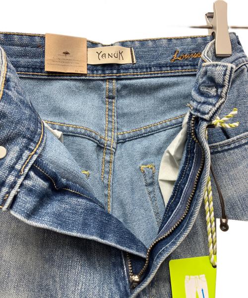 YANUK（ヤヌーク）YANUK (ヤヌーク) ルイーズストレートデニム ブルー サイズ:22の古着・服飾アイテム