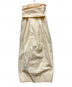 ETRE TOKYOエトレトウキョウ）の古着「ウエストベルト2wayロングスカート」｜アイボリー