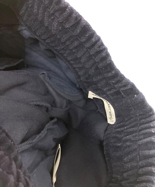 T by ALEXANDER WANG（ティーバイアレキサンダーワン）T by ALEXANDER WANG (ティーバイアレキサンダーワン) Velvet sweatpants(ベルベットスウェットパンツ) ネイビー サイズ:XSの古着・服飾アイテム