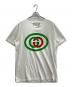GUCCI（グッチ）の古着「インターロッキングGオバーサイズTシャツ」｜ホワイト