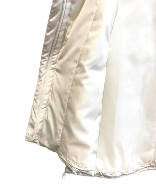 Midi-Umi（ミディウミ）Midi-Umi (ミディウミ) ハイネックダウンベスト ホワイト サイズ:Freeの古着・服飾アイテム