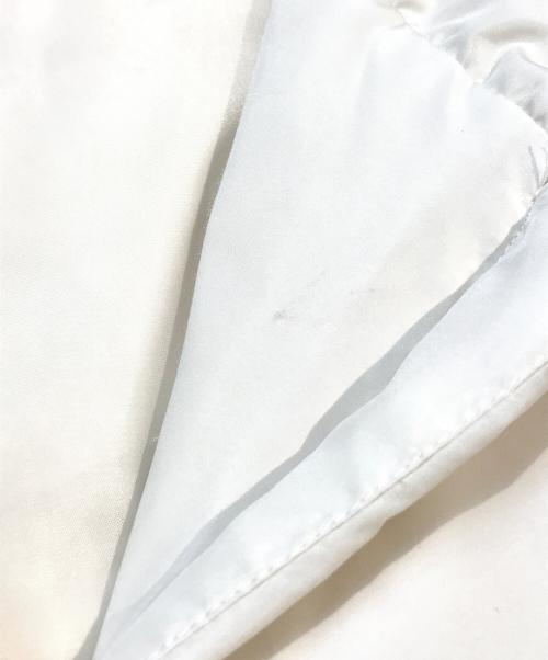 Midi-Umi（ミディウミ）Midi-Umi (ミディウミ) ハイネックダウンベスト ホワイト サイズ:Freeの古着・服飾アイテム