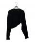 ENFOLD (エンフォルド) MICRO-MINI CARDIGAN ブラック サイズ:38：13000円