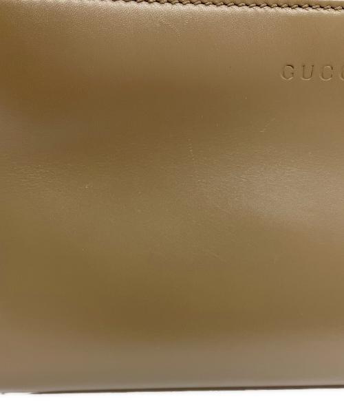 GUCCI（グッチ）GUCCI (グッチ) 2WAYバッグ ブラウンの古着・服飾アイテム