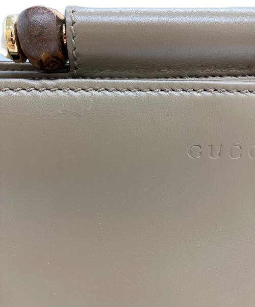 GUCCI（グッチ）GUCCI (グッチ) 2WAYバッグ ブラウンの古着・服飾アイテム