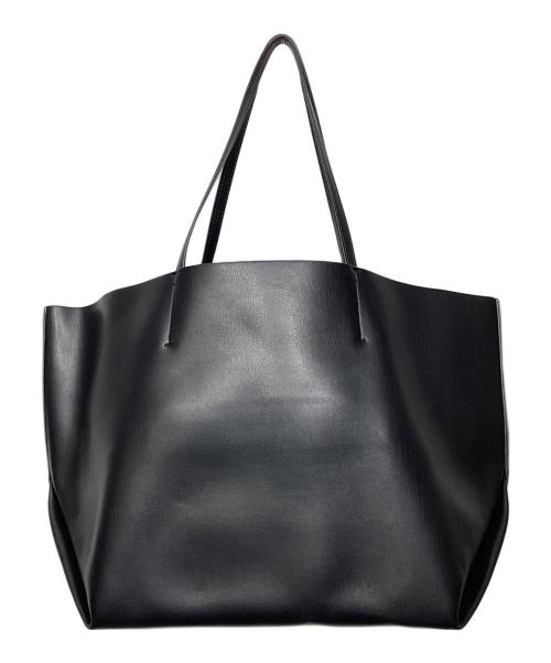 &MyuQ（アンドミューク）&MyuQ (アンドミューク) TOTE BAG トートバッグ ブラックの古着・服飾アイテム