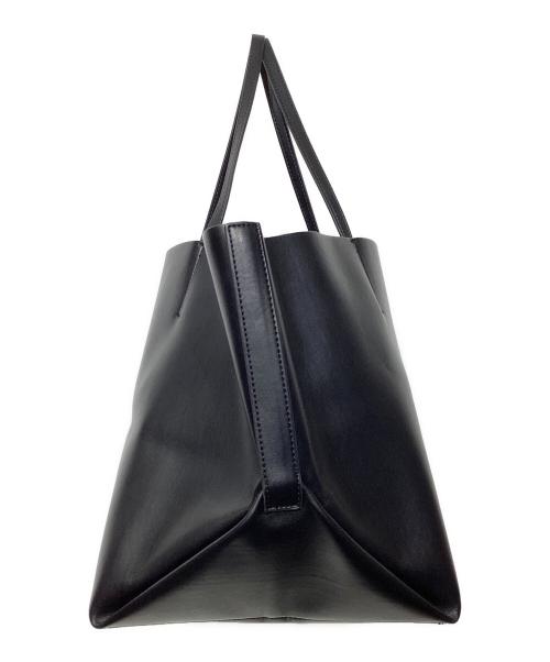 &MyuQ（アンドミューク）&MyuQ (アンドミューク) TOTE BAG トートバッグ ブラックの古着・服飾アイテム
