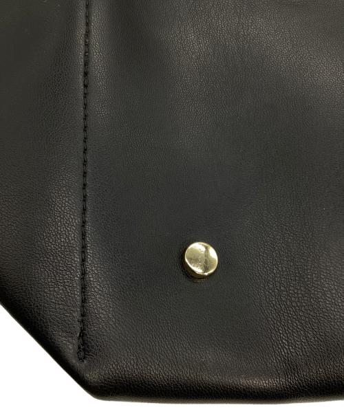 &MyuQ（アンドミューク）&MyuQ (アンドミューク) TOTE BAG トートバッグ ブラックの古着・服飾アイテム