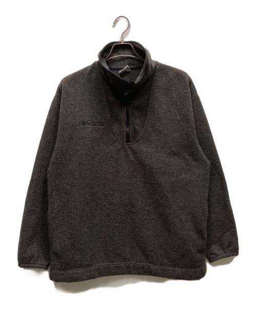 Columbia（コロンビア）Columbia (コロンビア) ハーフジッププルオーバー ブラウン サイズ:Mの古着・服飾アイテム