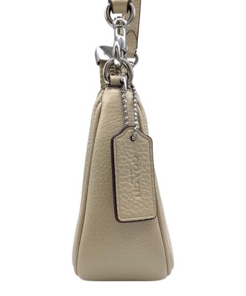 COACH（コーチ）COACH (コーチ) テリ ミニ クロスボディバッグ・ストライプ アイボリーの古着・服飾アイテム