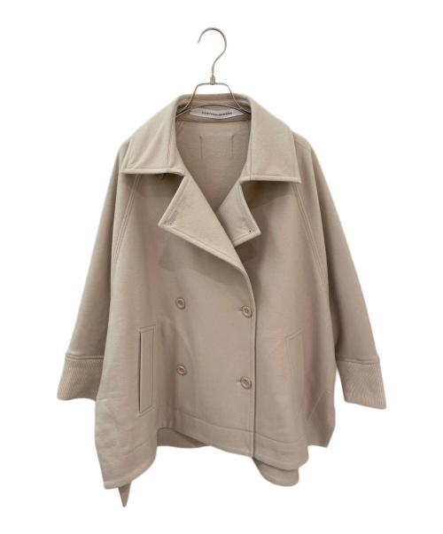 COGTHEBIGSMOKE（コグザビッグスモーク）COGTHEBIGSMOKE (コグザビッグスモーク) GWYNETH PEACOAT ベージュ サイズ:Freeの古着・服飾アイテム