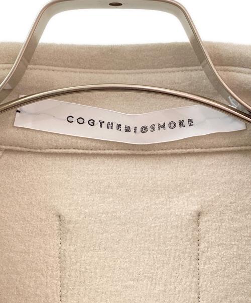 COGTHEBIGSMOKE（コグザビッグスモーク）COGTHEBIGSMOKE (コグザビッグスモーク) GWYNETH PEACOAT ベージュ サイズ:Freeの古着・服飾アイテム