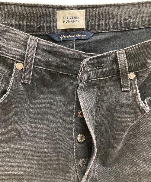 Citizens of humanity（シチズンズオブヒューマニティ）CITIZENS of HUMANITY (シチズンズオブヒューマニティ) Beverly slouch デニム/ビバリー スロウチ　デニム ブラック サイズ:27の古着・服飾アイテム