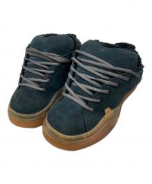 ERL（イーアールエル）の古着「SUEDE VAMP SKATE SNEAKER」｜ブラック